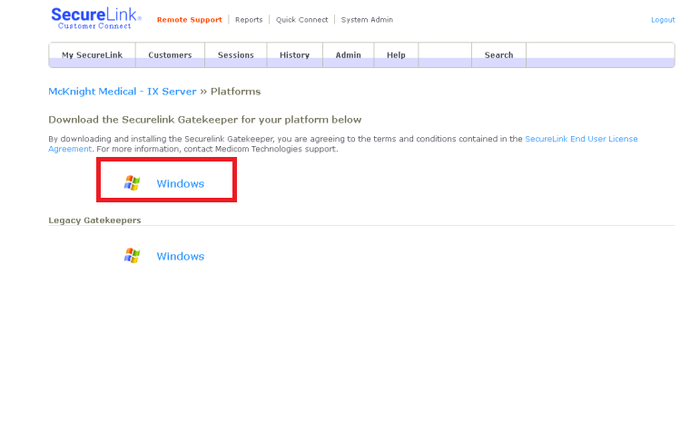 Setting up Unattended Access in SecureLink